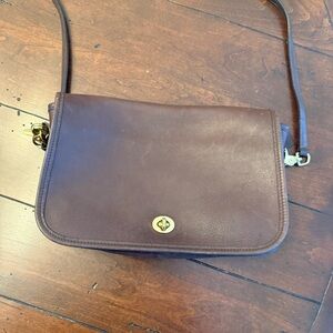 Vintage Coach Leather Crossbody